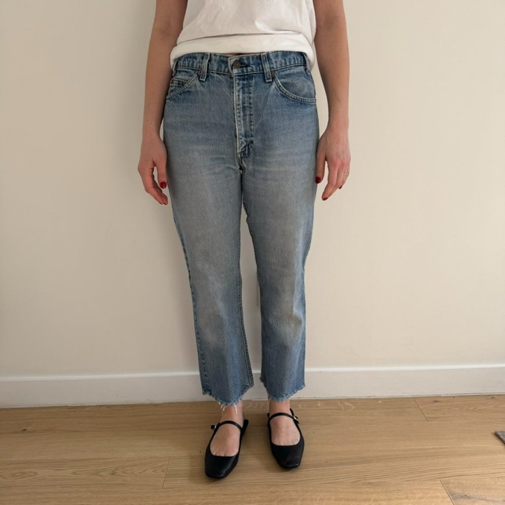 VINTAGE ORANGE LABEL LEVIS